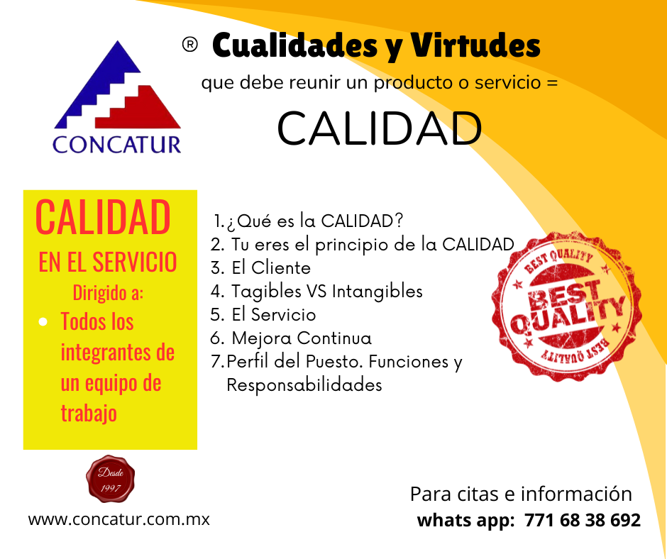 Calidad en el Servicio